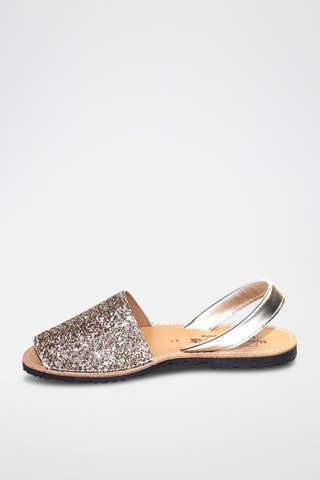 Sandálias Avarcas - Prateado