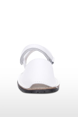 Sandálias Avarca de couro - Branco