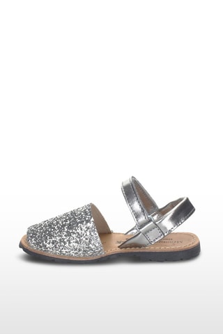 Sandálias Avarcas - Prateado