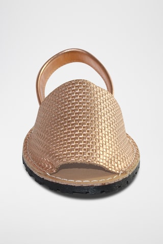 Sandálias menorquinas - Dourado