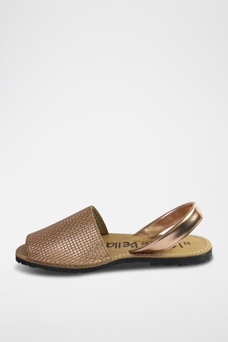 Sandálias menorquinas - Dourado