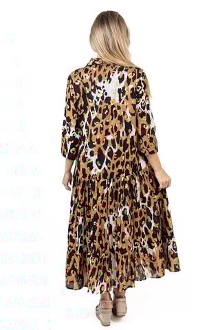 Robe midi - Multicolore