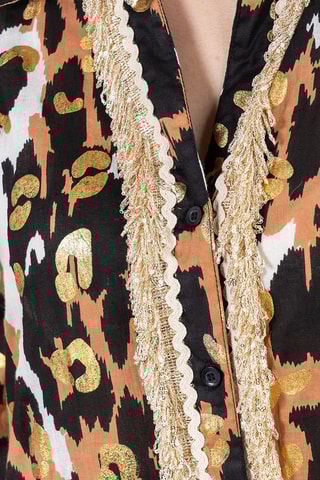 Robe midi - Multicolore