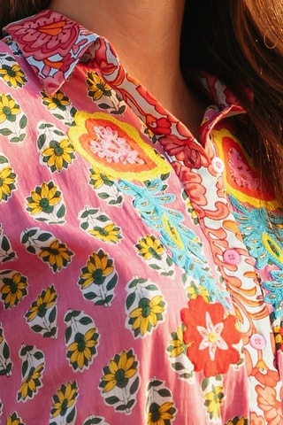 Blouse-jurk - Multicolor