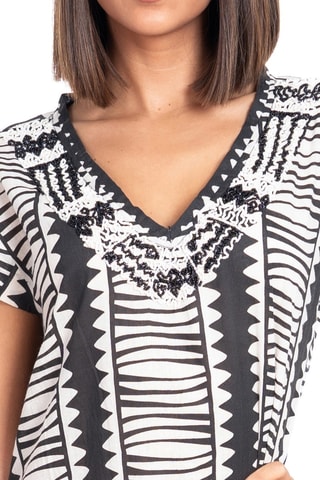 Robe longue - Multicolore