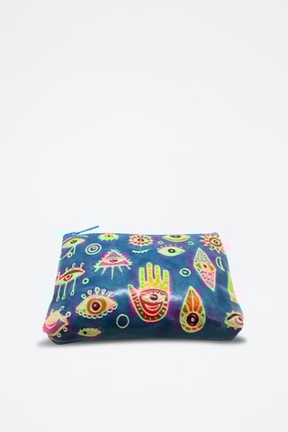 Leren Portemonnee - Multicolor