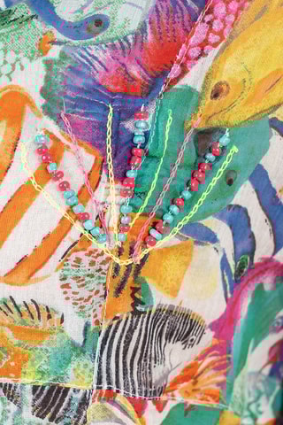 Blouse-jurk - Multicolor