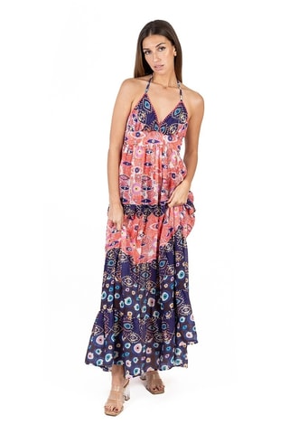 Lange Jurk - Multicolor