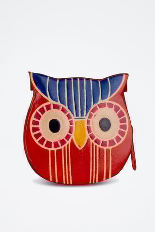 Leren Portemonnee - Oranje