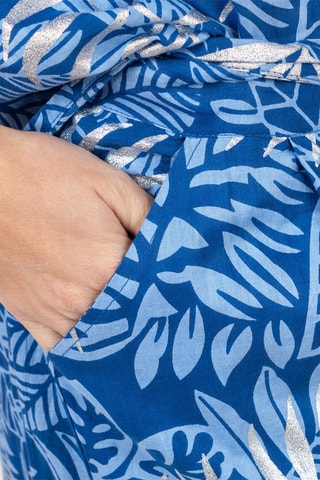 Palazzobroek - Wit en blauw