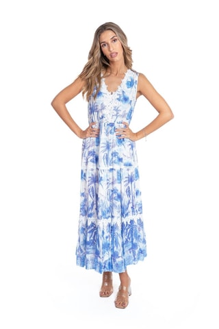 Robe longue - Multicolore