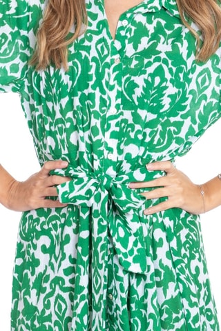 Blouse-jurk - Groen