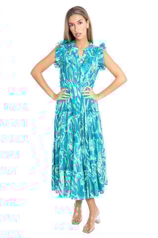 Robe longue - Turquoise