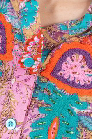 Blouse-jurk - Multicolor