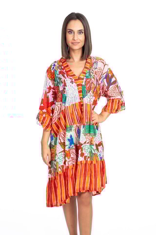 Blouse-jurk - Multicolor