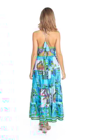 Lange Jurk - Multicolor