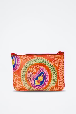 Leren Portemonnee - Oranje