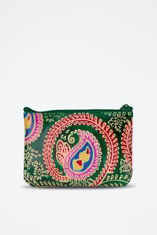 Leren Portemonnee - Groen