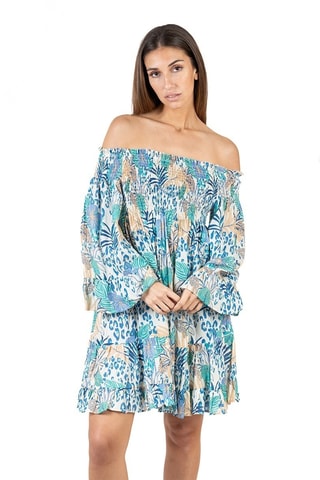 Rechte Jurk - Multicolor