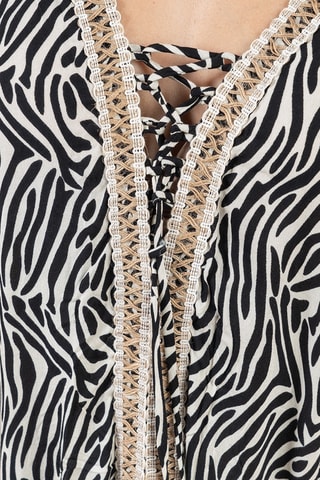 Robe longue - Multicolore