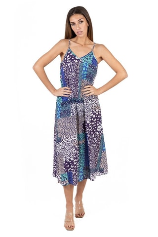 Midi-jurk - Multicolor