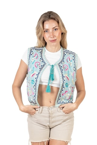 Mouwloos Jasje - Multicolor