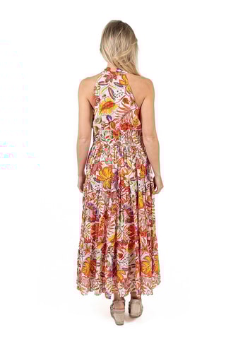 Lange Jurk - Multicolor