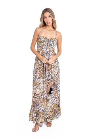 Robe longue - Multicolore
