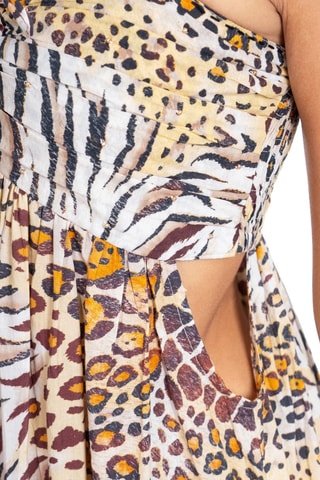 Robe longue - Multicolore