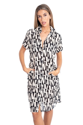 Robe chemise - Multicolore