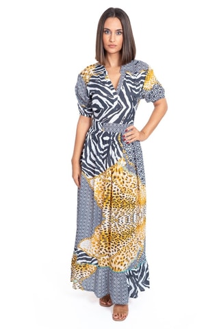 Robe longue - Multicolore