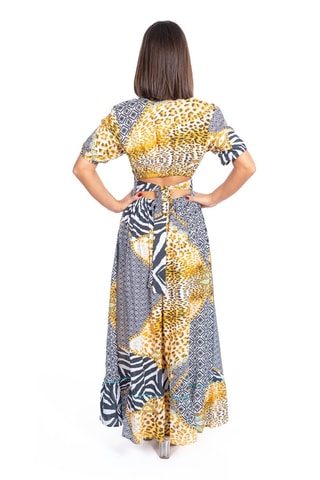 Robe longue - Multicolore