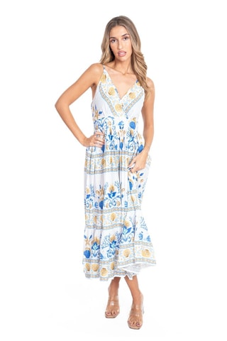 Lange Jurk - Multicolor