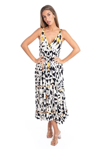 Robe longue - Multicolore