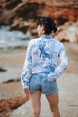 Jasje - Wit en blauw