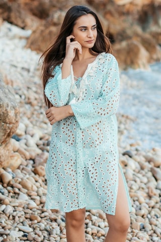 Kurta - Beige en groen