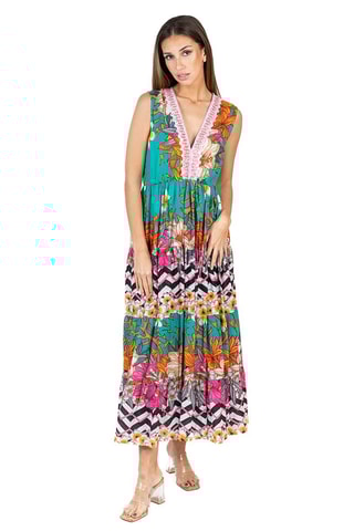 Midi-jurk - Multicolor