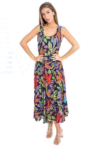 Robe longue - Multicolore