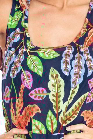 Robe longue - Multicolore