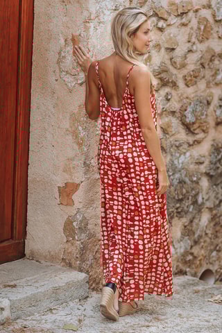 Lange Jurk - Multicolor