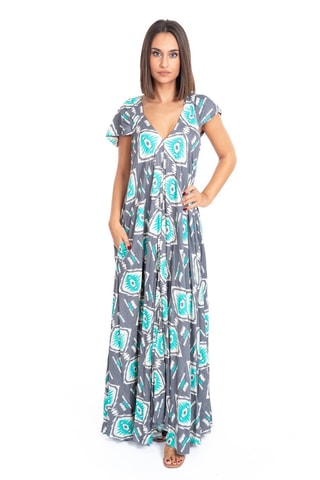 Lange Jurk - Multicolor