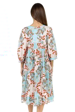 Rechte Jurk - Multicolor