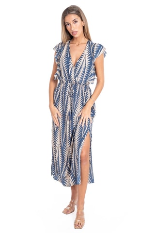 Midi-jurk - Multicolor