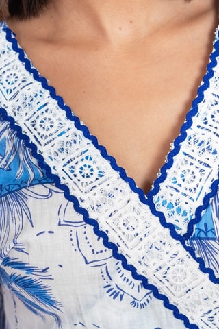 Robe portefeuille - Multicolore