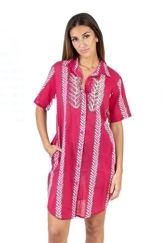 Blouse-jurk - Roze
