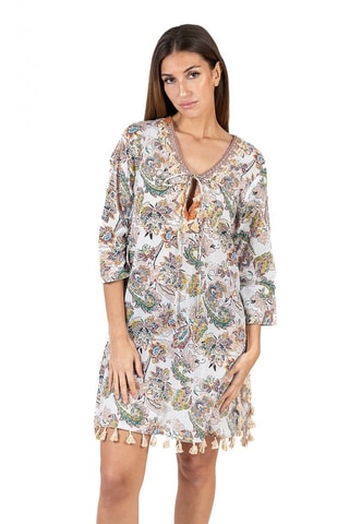 Rechte Jurk - Multicolor