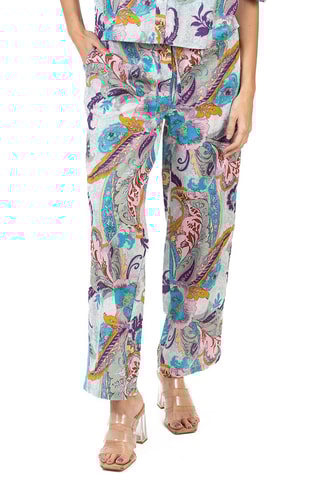 Broek - Paars en roze