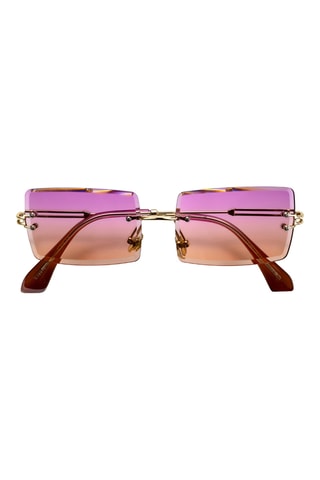 Lunettes de soleil mixte - Catégorie 2 - Doré