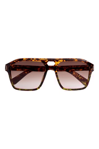 Lunettes de soleil mixte - Catégorie 2 - Marron