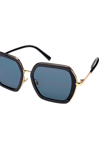 Lunettes de soleil mixte - Catégorie 3 - Doré - Noir et doré